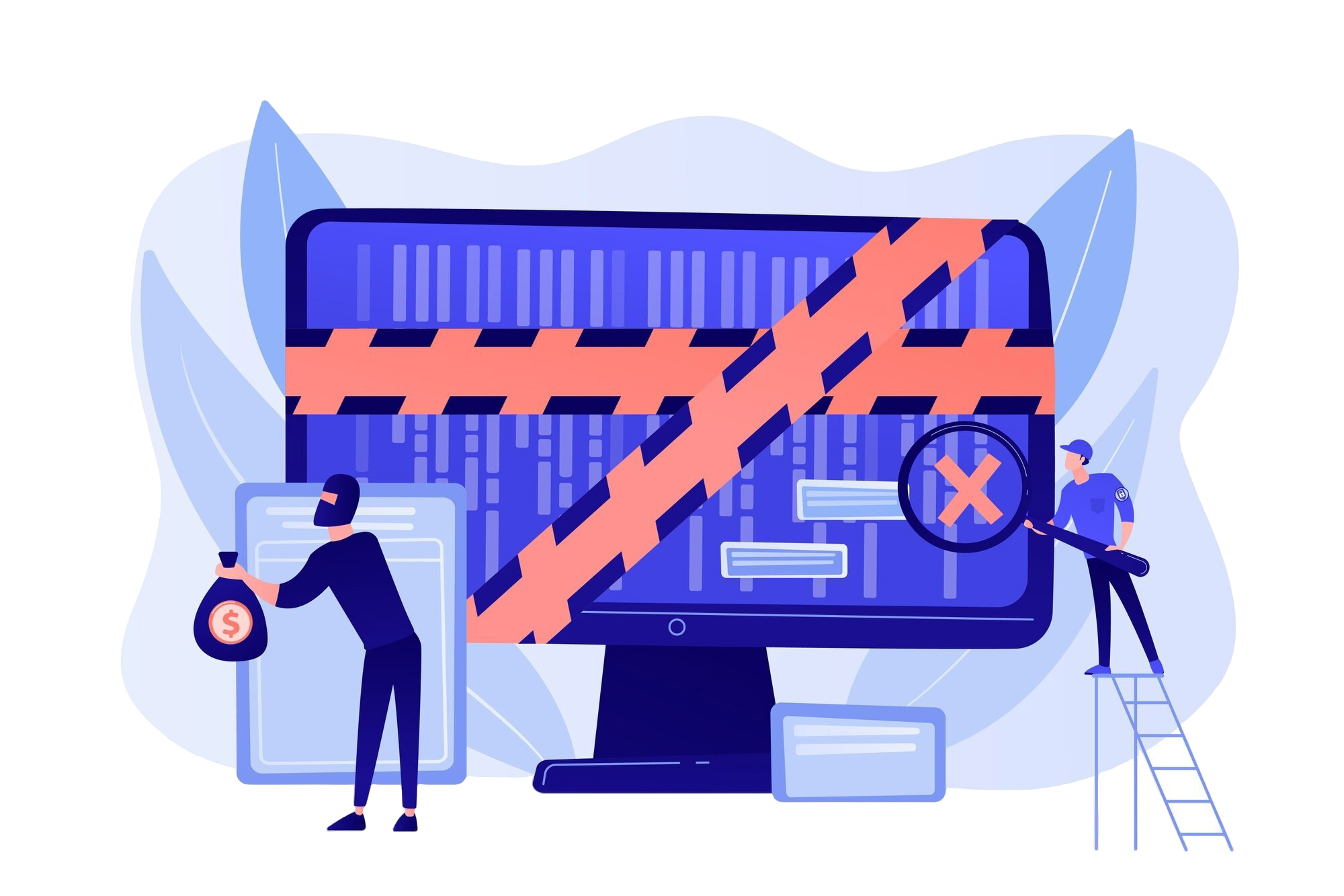 Fuite de données Illustration